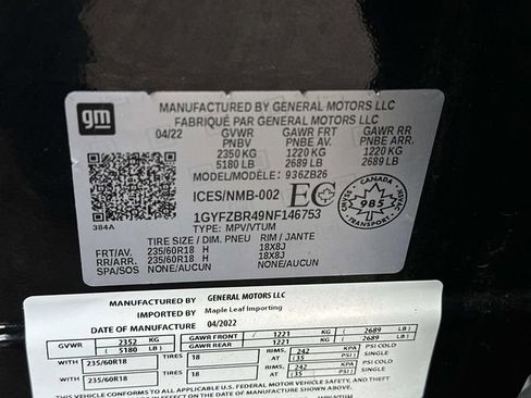 Used 2022 Cadillac XT4 Luxury w/ Trailering Package AWD/4WD image 17