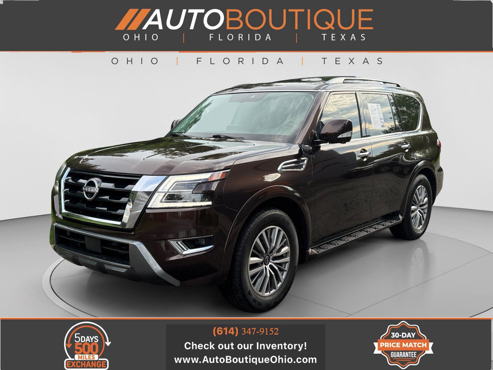 Used 2022 Nissan Armada SL w/ Captain's Chairs Package RWD image 1