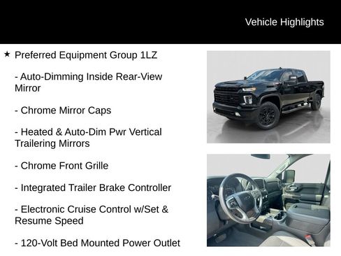 Used 2022 Chevrolet Silverado 2500 LTZ w/ LTZ Plus Package AWD/4WD image 16