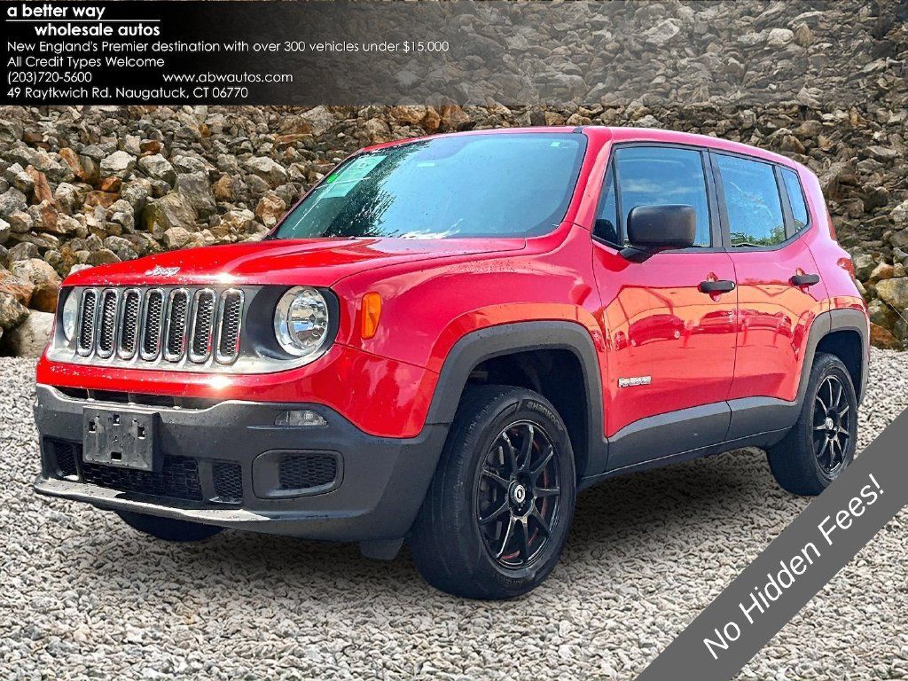 Used 2017 Jeep Renegade Sport w/ Power & Air Group AWD/4WD image 1