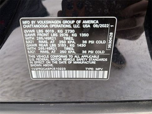 Used 2023 Volkswagen Atlas SEL Premium image 68