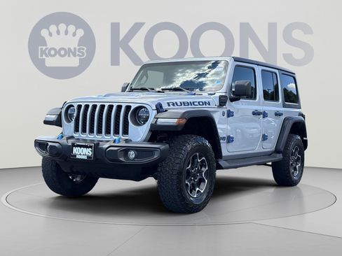 Used 2023 Jeep Wrangler Unlimited Rubicon 4xe w/ Cold Weather Group AWD/4WD image 1