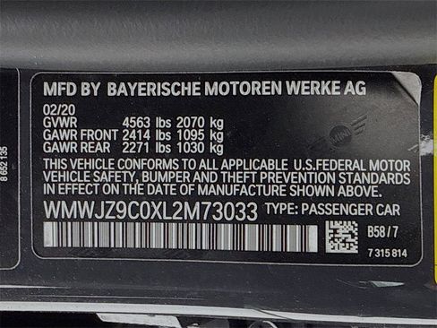 Used 2020 MINI Cooper Clubman John Cooper Works w/ Storage Package image 12