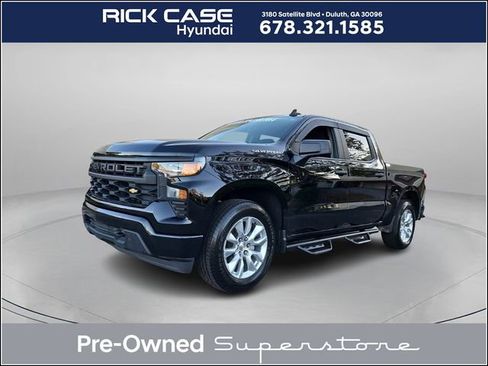 Used 2022 Chevrolet Silverado 1500 Custom image 1