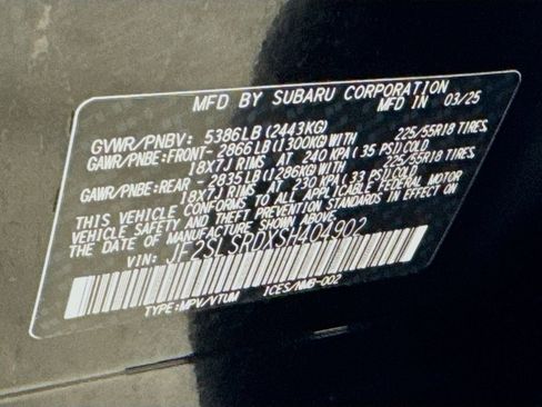 Used 2025 Subaru Forester Limited w/ Popular Package AWD/4WD image 28