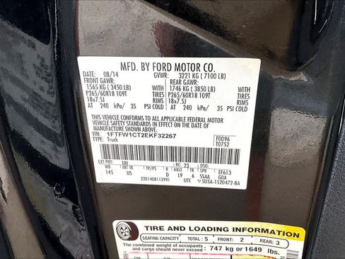 Used 2014 Ford F150 XLT w/ Equipment Group 302A Luxury RWD image 30
