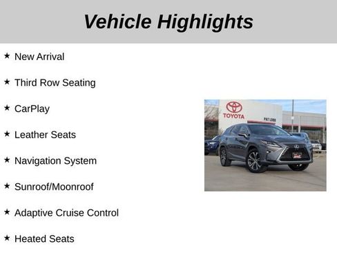 Used 2018 Lexus RX 350L FWD image 5