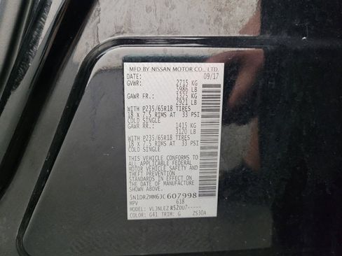 Used 2018 Nissan Pathfinder SV AWD/4WD image 33