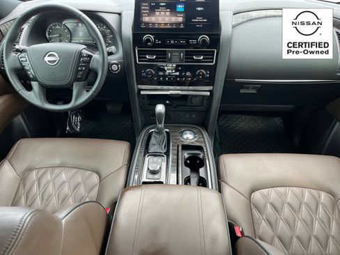 Certified 2023 Nissan Armada Platinum w/ Captain's Chairs Package RWD image 14