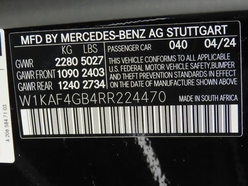 Certified 2024 Mercedes-Benz C 300 Sedan image 35