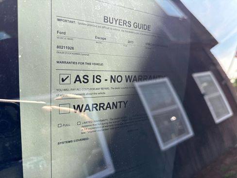 Used 2015 Ford Escape SE w/ SE Chrome Package AWD/4WD image 5