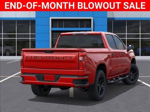 New 2026 Chevrolet Silverado 1500 Custom w/ Turbomax Blackout Package RWD image 4