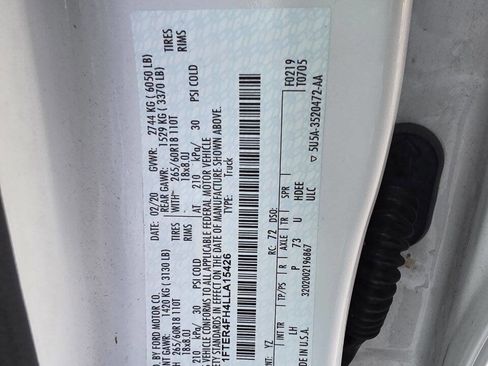 Used 2020 Ford Ranger XLT w/ Equipment Group 302A Luxury image 21