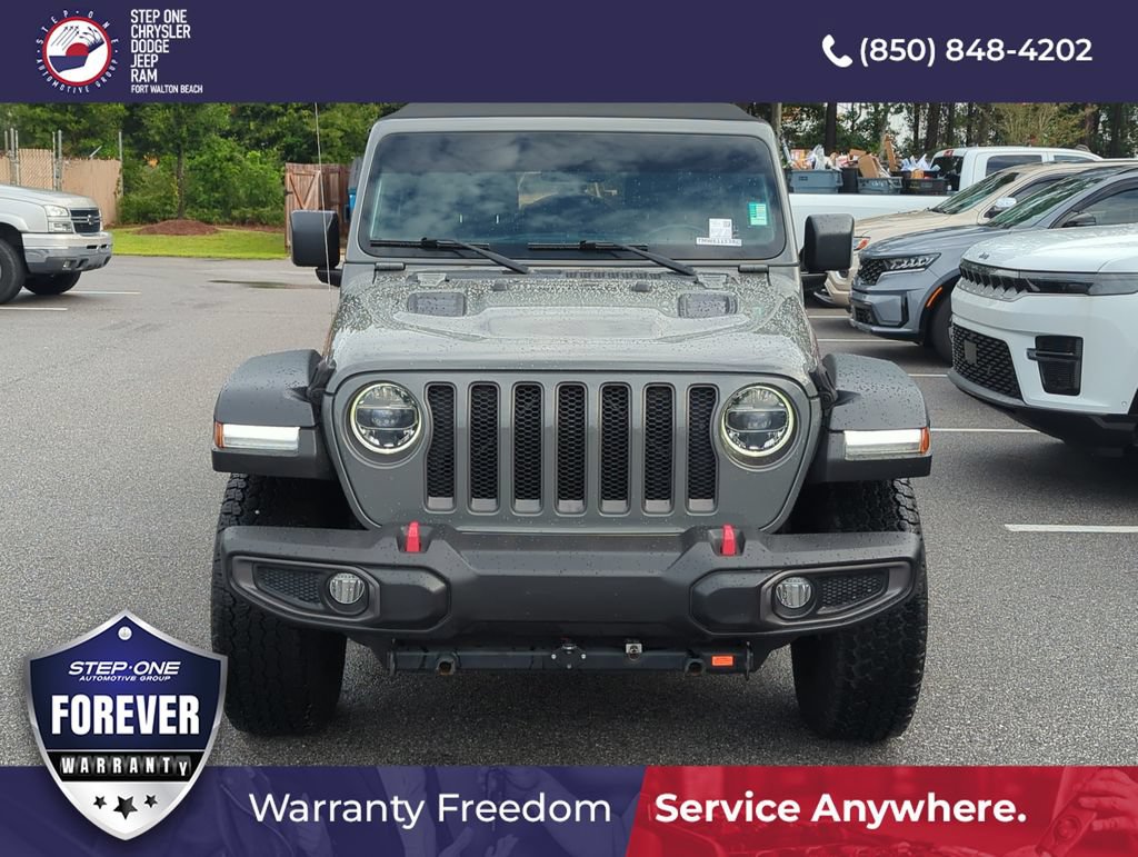 Used 2021 Jeep Wrangler Unlimited Rubicon w/ LED Lighting Group AWD/4WD image 9
