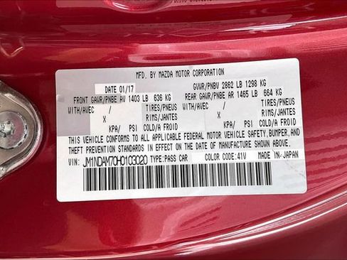 Used 2017 MAZDA MX-5 Miata RF Grand Touring image 15