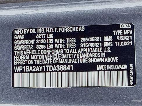 New 2026 Porsche Cayenne Coupe AWD/4WD image 36