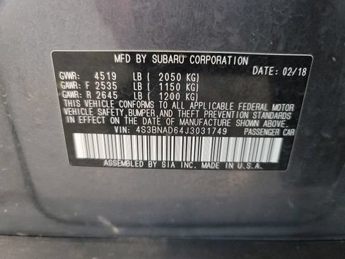 Used 2018 Subaru Legacy 2.5i Premium AWD/4WD image 18