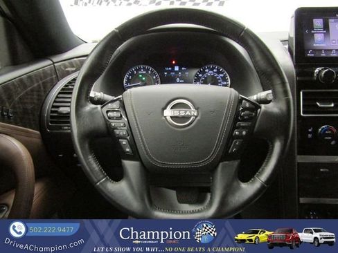 Used 2023 Nissan Armada Platinum w/ Captain's Chairs Package AWD/4WD image 36