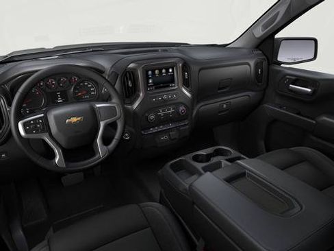 New 2026 Chevrolet Silverado 1500 Custom w/ Turbomax Blackout Package AWD/4WD image 7