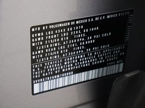 Used 2022 Volkswagen Taos SE image 33