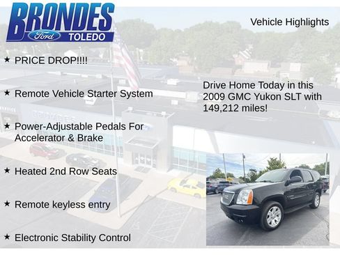 Used 2009 GMC Yukon SLT w/ Preferred Package AWD/4WD image 5