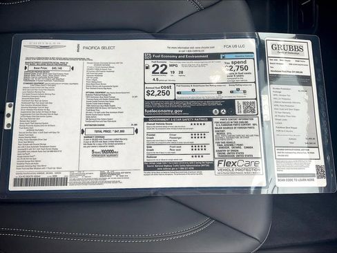 New 2026 Chrysler Pacifica Select image 41