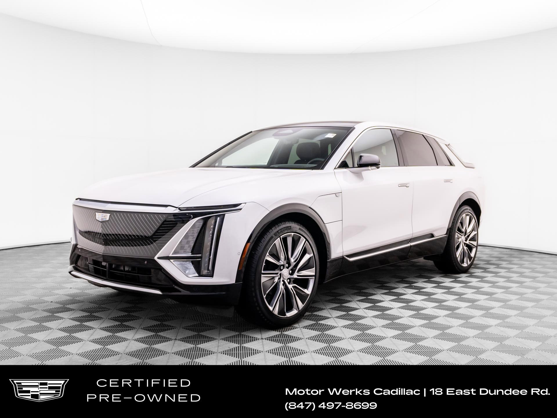 Certified 2025 Cadillac Lyriq Luxury w/ LPO, Floor Liner Package AWD/4WD 360° Tour
