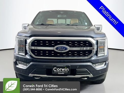 Used 2021 Ford F150 Platinum w/ FX4 Off-Road Package AWD/4WD image 4