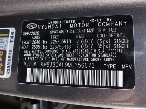 Used 2021 Hyundai Tucson SEL image 40