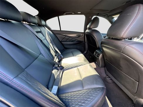 Used 2023 INFINITI Q50 Red Sport 400 w/ Black Opal Edition image 29