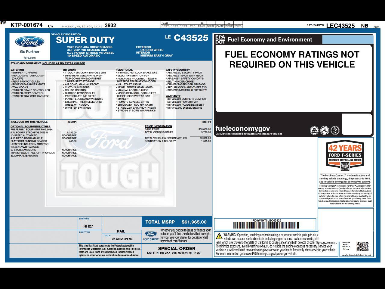 Used 2020 Ford F450 XLT AWD/4WD image 4