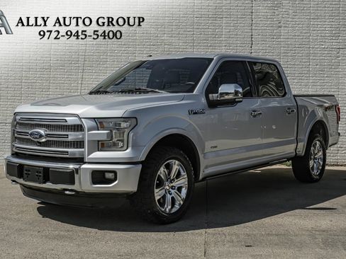 Used 2015 Ford F150 Platinum w/ Equipment Group 701A Luxury AWD/4WD image 1