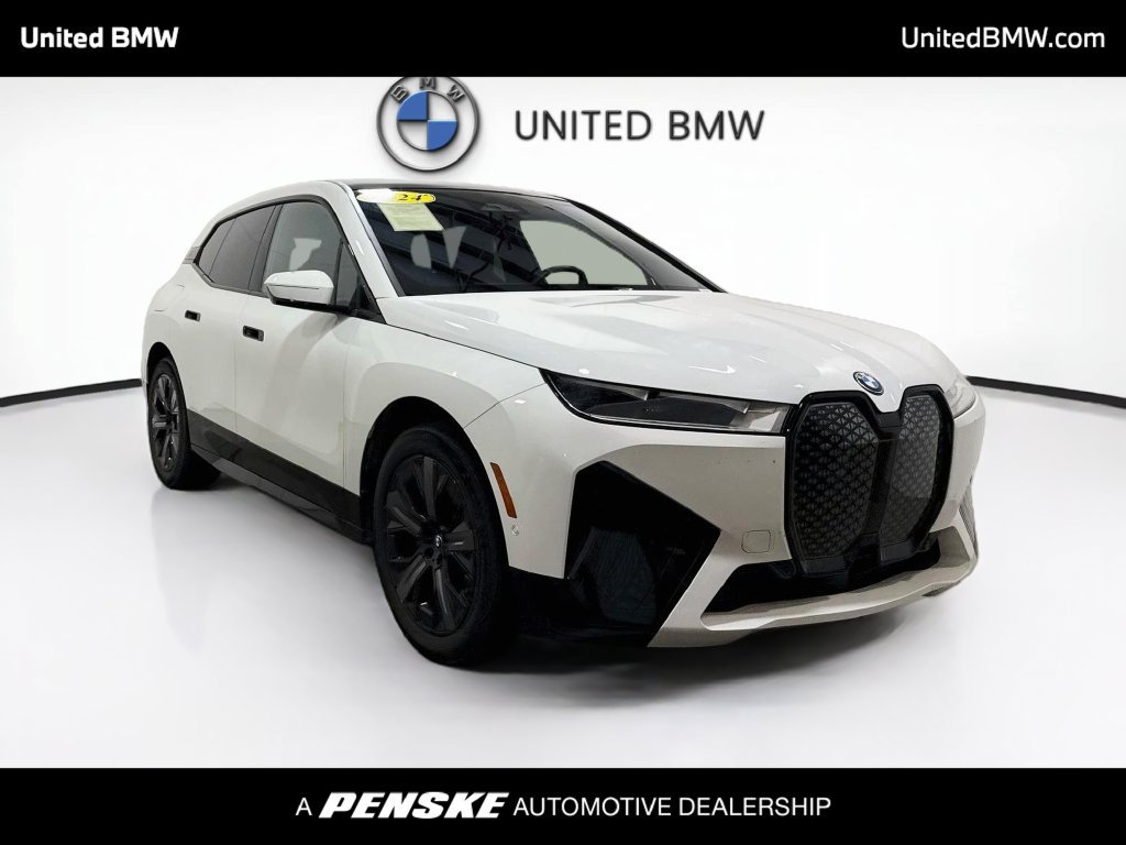 Certified 2024 BMW iX xDrive50 w/ Sport Package AWD/4WD image 3
