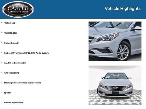 Used 2017 Hyundai Sonata SE FWD image 3