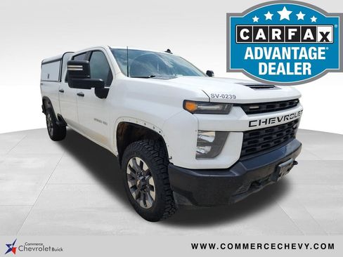 Used 2022 Chevrolet Silverado 2500 Custom w/ Infotainment Package AWD/4WD image 1