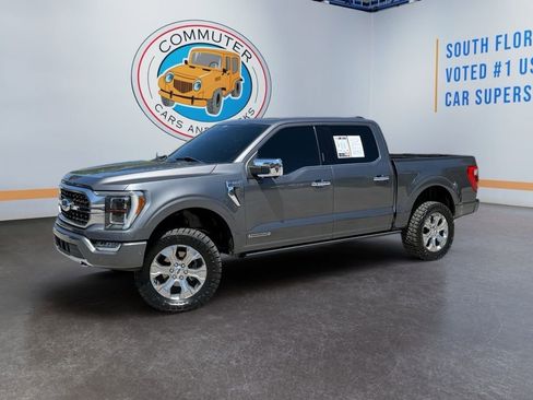 Used 2021 Ford F150 Platinum w/ Equipment Group 701A High image 2