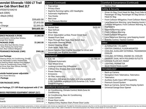 New 2026 Chevrolet Silverado 1500 LT Trail Boss w/ Safety Package image 3