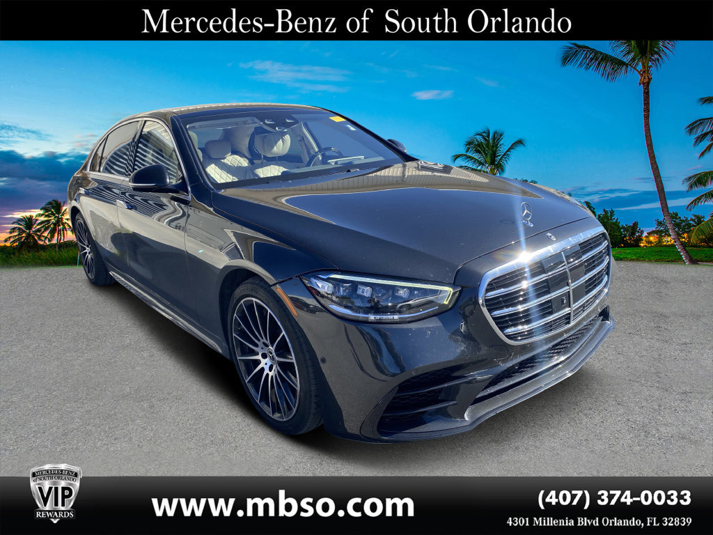 Used 2022 Mercedes-Benz S 580 4MATIC Sedan image 1