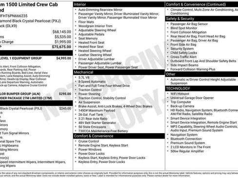 Used 2023 RAM 1500 Limited AWD/4WD image 34