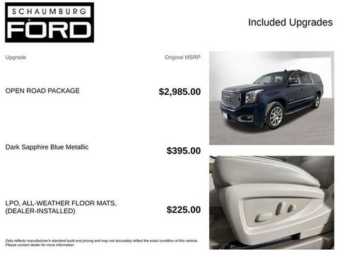 Used 2017 GMC Yukon XL Denali w/ Open Road Package image 4