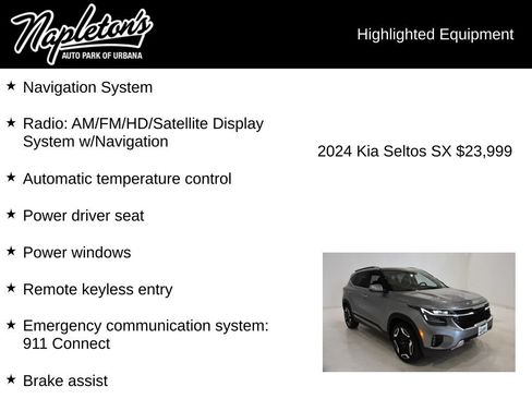 Used 2024 Kia Seltos SX AWD/4WD image 15
