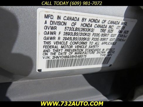 Used 2005 Acura MDX Touring image 37