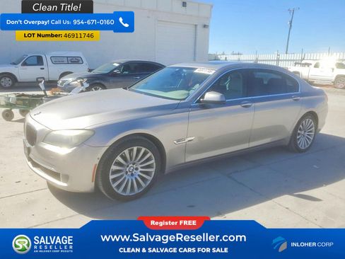 Used 2009 BMW 750Li Sedan 4 Door image 1