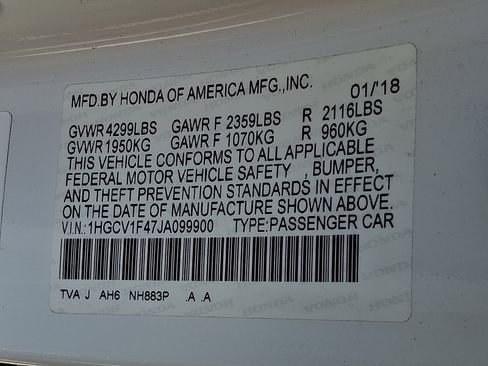 Used 2018 Honda Accord EX image 27
