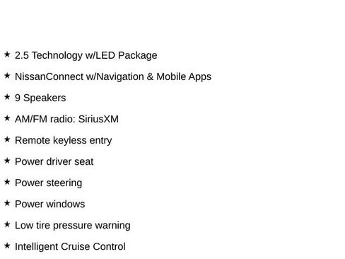 Used 2016 Nissan Altima 2.5 SL w/ 2.5 Technology w/LED Package image 2