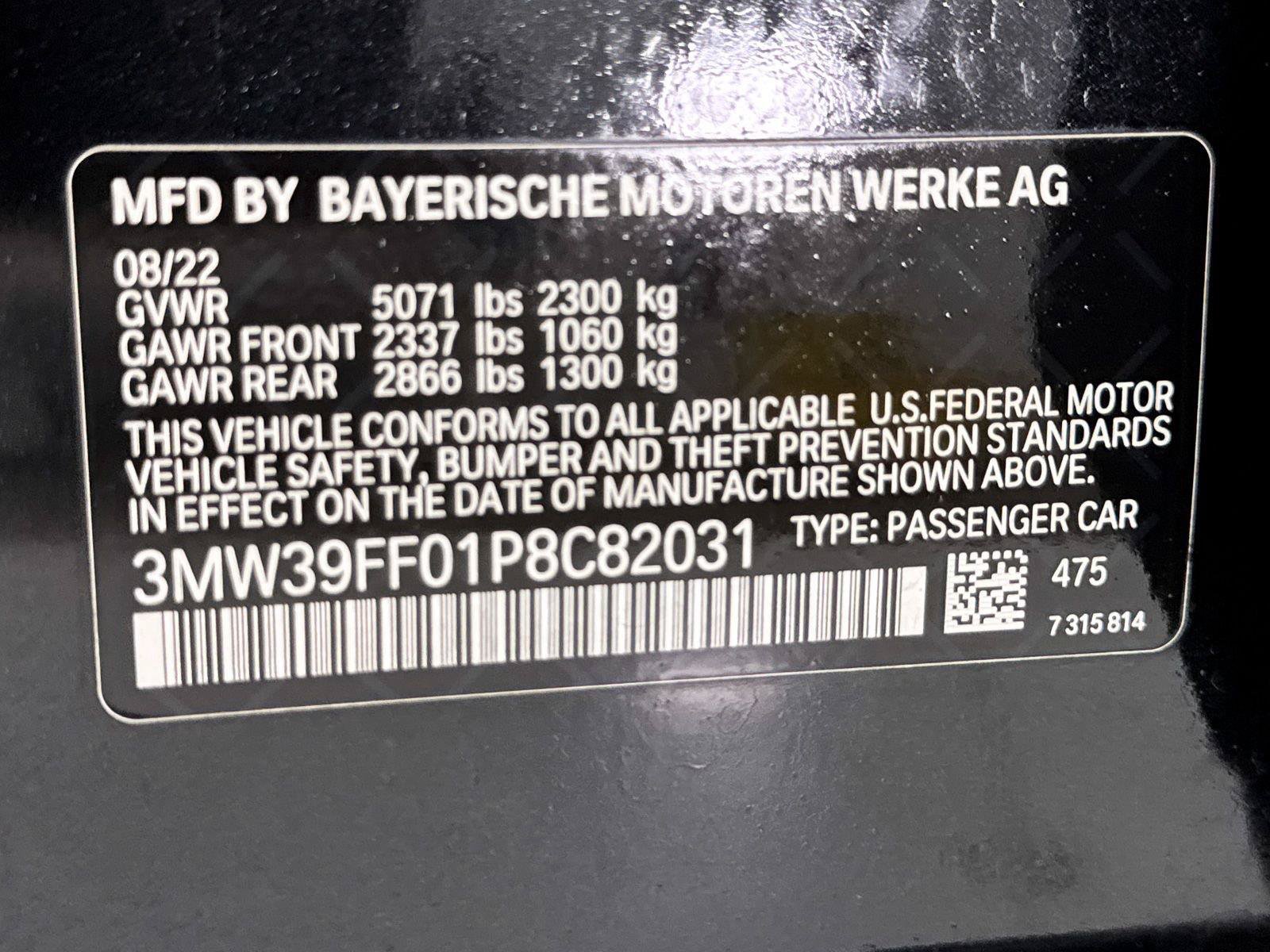 Used 2023 BMW 330e RWD image 34