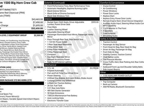 Used 2021 RAM 1500 Big Horn image 11