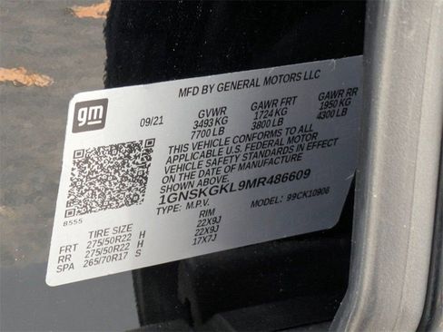 Certified 2021 Chevrolet Suburban High Country image 35