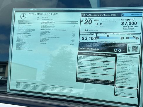 New 2026 Mercedes-Benz GLE 53 AMG 4MATIC image 31