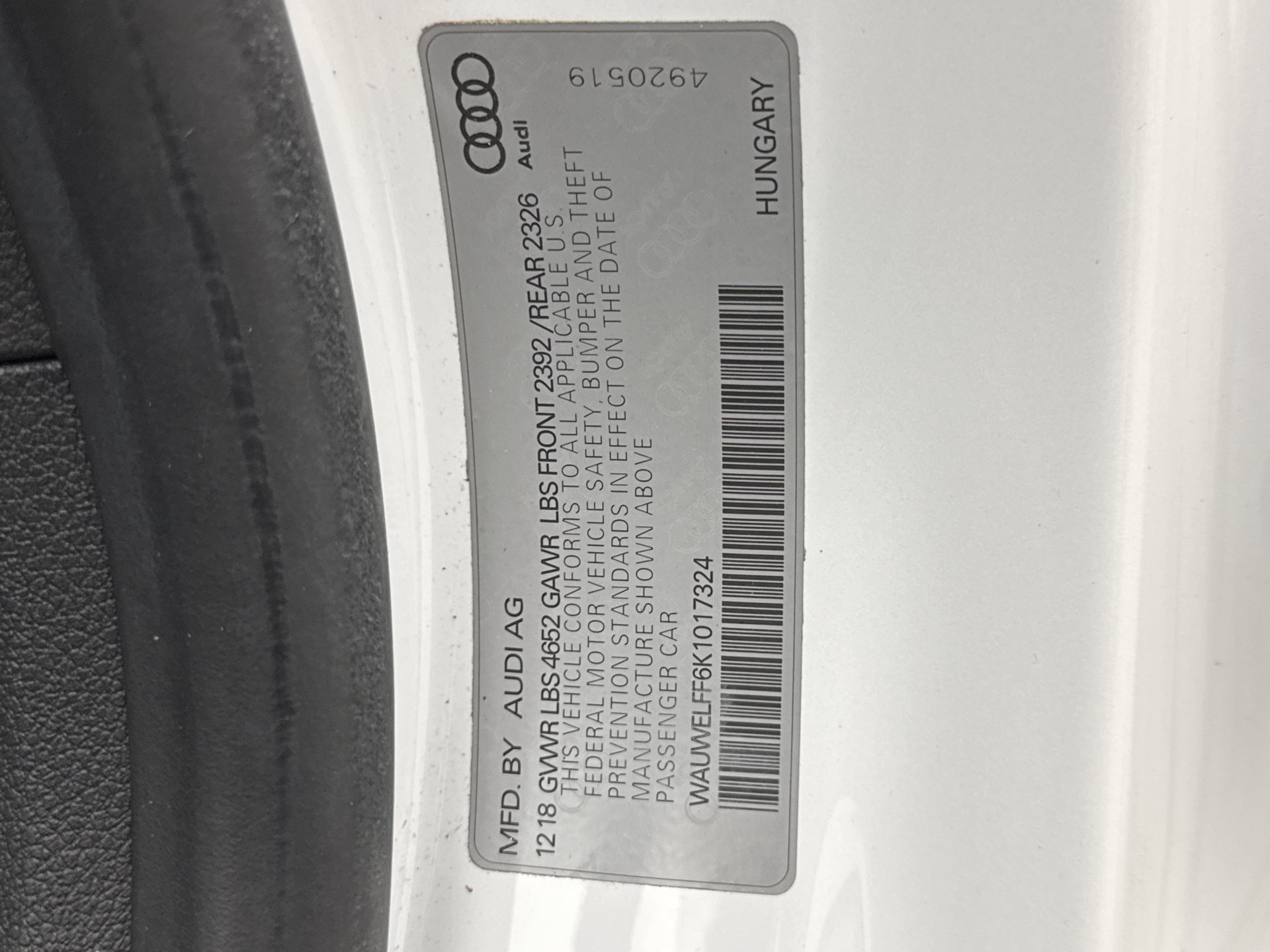 Used 2019 Audi A3 2.0T Prestige AWD/4WD image 12